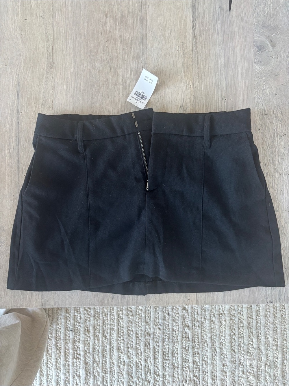 Hollister Black Mini Skirt
